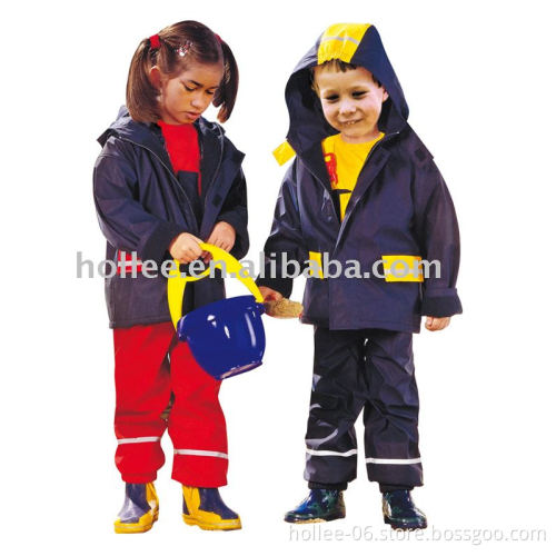 PU Children Rainsuit